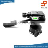 Tripod 3-way Pan Head head with quick release plate DS-003H