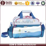 Sea Pattern 600D Blue Boy Children Travel Luggage Bags