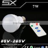 Infrared Remotely Controlled 10m E27 B22 7W Rechargeable Emergecy Magic Bulb Light thumbnail-5