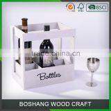 Pine Wooden Case Wine Bottle Gift Box thumbnail-5