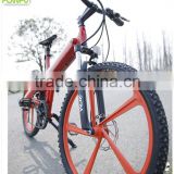 Flash 26' electric bike with hidden battery en15194 e-bike central motor