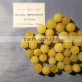 AMBER BALLS 15-20 mm, AMBER BEADS 15-20 mm, NATURAL NOT PRESSED, HIGH QUALITY PRODUCT
