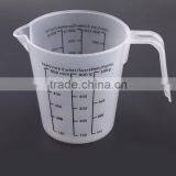 Passed FDA or LFGB Good Quality Plastic 600ml Measuring Cup