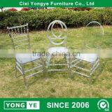 hot sell comfortable resin white ghost chair