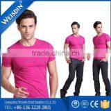 180 Grams New Style Silk/cotton Short Sleeve Custom High End Tshirts thumbnail-5