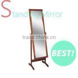 MDF Frame Floor Stand Dressing Mirror for Sale thumbnail-2