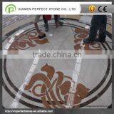 Flower Tiles Design Floor Pattern With Waterjet Marble