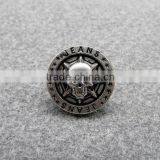 2016 Cool Ghost Face Metal Shank Button thumbnail-5