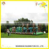 Outdoor Adult Jungle Inflatable Obstacle Course Prices