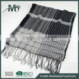 check winter men's scarf cotton viscose scarf with new style