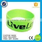 Customized China Unisex Fitness Silicone Charm Bracelet thumbnail-2
