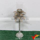 Stem Votive Glass Candle Holder With Metal Stand thumbnail-1