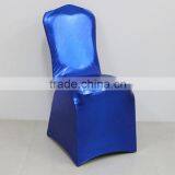 Hot Selling Fatory Direct Gold Metallic Chair Cover for Banquet Chairs thumbnail-1