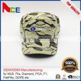 Wholesale Mesh Camo Baseball Cap Custom Logo Military Hat Caps