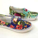 6 Colorways Slip on Vulcanized Women Sneaker Shoe Low Price China Canvas Women Shoes 2016 thumbnail-3