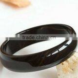 55-60mm Inside Diameter Black Agate Fashion Bangles for Women thumbnail-1