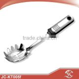 Stainless steel kitchen spaghetti server utensil holder