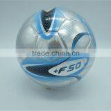 Soccer Ball , Custom Sliver Metallic PVC Leather Soccer Ball Football thumbnail-6