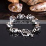 Latest Hot Sale Top Designer Good Quality Skull Shamballa Bracelet thumbnail-2