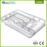 Wholesale Cheap Price Top Quality Metal Wire Mesh 6 Gird Kitchen Cutlery Tray thumbnail-3
