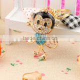 2016 Fashion Jeweled Rhinestone Keychains Customized Monkey Key Chains thumbnail-6