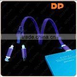 Both Ends Micro and 5 Pin Usb Zipper Type c Cable Suitable for Apple Usb Cable for Android Phone thumbnail-3