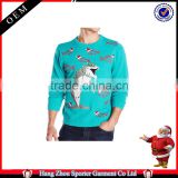 16FZCS24 knitted acrylic christmas sweater party chrismtas jumper sale