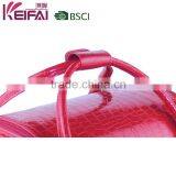 2016 Fashion Red Color PVC Leather Travel Cosmetic Bag thumbnail-4