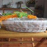 Willow Stock Tray With Fabric Liner thumbnail-1