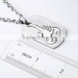 Hiphop Fashion Jewelry Men's 316L Stainless Steel Scorpion Pendant Necklace thumbnail-3