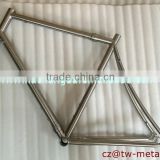 Customized titanium S&S coupler road frame with the coupler install