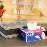 Wholesale European Tissue Boxes, Luxury Leather Silver Tissue Box thumbnail-2