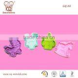 3D Colorful Cake Decorating Plastic Cookie Cutter Set