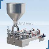 Two Head Semi-auto Peanut Butter Paste Filling Machine(website:shuliy218)