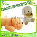 Pomotional Customized Stuffed White Plush LED Teddy Bear Toy With Dotted Bowtie for Valentine' Day thumbnail-3