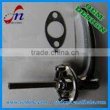 2017 Chrome Door Handle, Polished Chrome Kitchen Handle, Replacement Chrome Bath Handle thumbnail-1