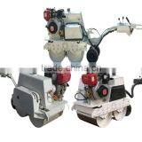 Mini 8 Ton Hydraulic Walking Behind Vibratory Road Roller in Low Price thumbnail-1