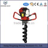 63cc One Man Gas 2.5HP Power Head Post Fence Hole Earth Auger Machine