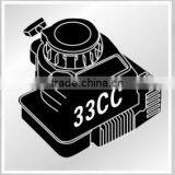 New Model BC330 Backpack Brush Cutter With High Quality thumbnail-6