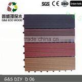 Cheap Deck Tiles Anti-uv Wpc Interlocking Decking Tiles Outside Wpc Deck Tiles thumbnail-5