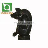 Indoor Stone Abstract Pig Sculpture thumbnail-1