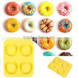 Hot Sell Silicone Bagels Mold DIY Doughnut Mold Baking Pan thumbnail-1