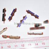 Overmolded Injection Hybrid Silicone Rubber Waterproof Volume Side Button for Mobile Phone Parts