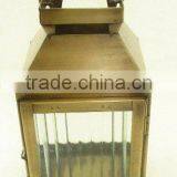 Very Beautiful Iron Glass Lantern, Glass Lantern thumbnail-1