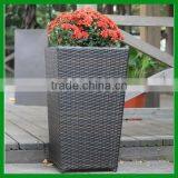 FO-9402 Synthetic Garden Rattan Flower Pot thumbnail-1