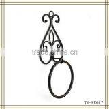 2013 New Design Scroll Iron Wire towel ring