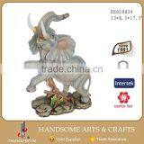17.5 Inch Resin Lifelike Home and Garden Decoration Large Animal Sculpture Elephant Statues thumbnail-1