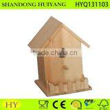 2017 New Unfinished Wooden Bird House Wholesale thumbnail-1