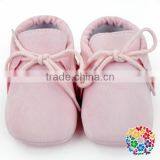 Wholesale Toddler Fashion Outdoor First Walker Leather Shoes Soft Newborn Baby Shoes thumbnail-2