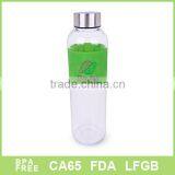 700ml Insulated Glass Water Bottle thumbnail-1